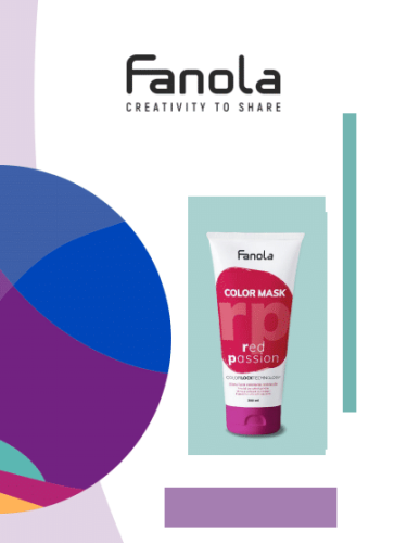 Fanola Color Maska koloryzująca do włosów 200ml czerwień - czerwona