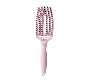 Olivia Garden PASTEL PINK  Finger Brush - LIMITED EDITION  LOVE PINK - Włosie z dzika 
