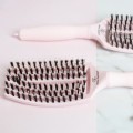Olivia Garden PASTEL PINK  Finger Brush - LIMITED EDITION  LOVE PINK - Włosie z dzika 