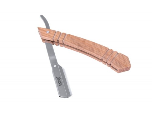 Barberska Drewniana Brzytwa Do Golenia 