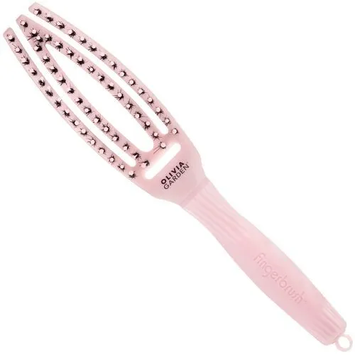 OLIVIA GARDEN FINGER BRUSH FINGER SMALL, SZCZOTKA DO WŁOSÓW PINK