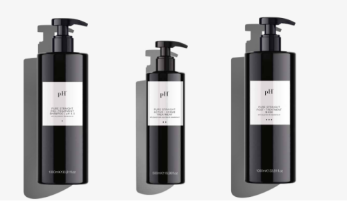 pH LABORATORIES ZABIEG PURE  STRAIGHT  ( 2X1000ML + 500 ML ) ZESTAW PROSTUJĄCY 