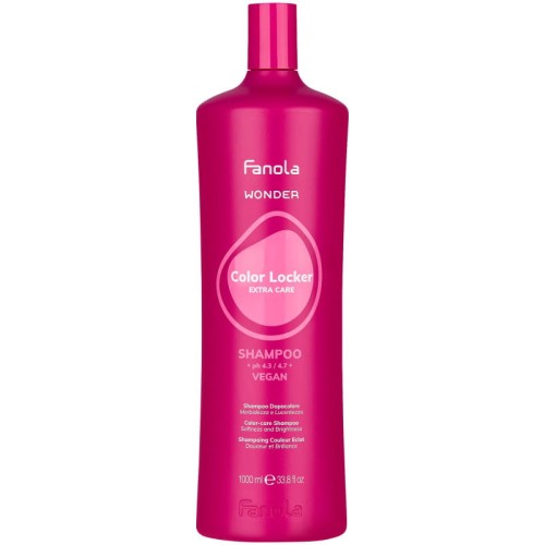 Szampon do włosów farbowanych zakwaszający FANOLA WONDER COLOR LOCKER  1000ml