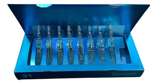Salerm botulinoa / Boost Botox Effect, Zestaw Ampułek Wzmacniająca Włókno Włosów, 8x13ml