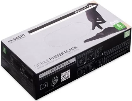 Rękawiczki Nitrylowe op. 100szt rozmiar S