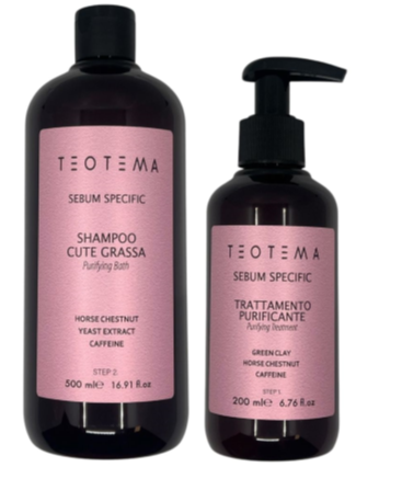 Teotema Profesjonalny Zestaw oczyszczający Sebum Specific duży