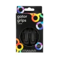 Framar Gator Grips, klipsy do włosów, czarne, 4szt.