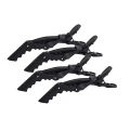 Framar Gator Grips, klipsy do włosów, czarne, 4szt.
