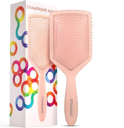 Paddle Brush Champagne Mami duża szczotka do rozczesywania włosów 