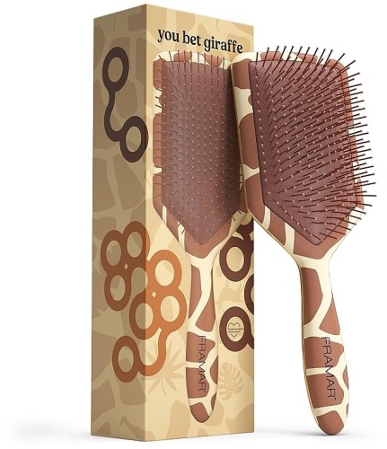 Paddle Brush Giraffe duża szczotka do rozczesywania włosów 