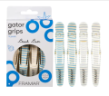 Framar Gator Grips,  BEACH BUM klipsy do włosów 4szt. LIMITED EDITION