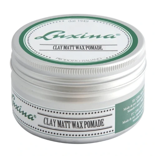 Matowa Pomada Glinka Do Stylizacji Włosów Mocna Luxina Clay Matt Wax 100ml