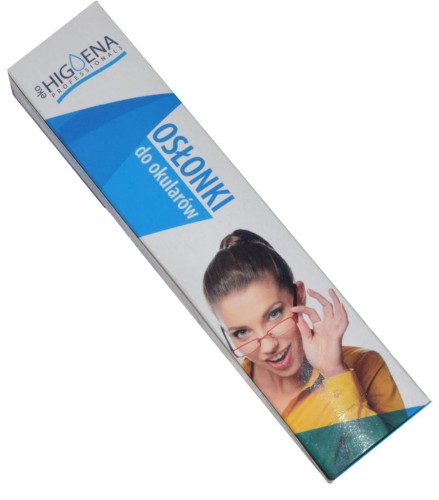 Osłonki foliowe na zauszniki oprawki okularów 250szt